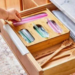 Ziploc Bag Organizer for Drawer