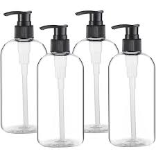 Clear Empty Pump Bottles