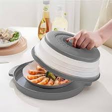 Collapsible Microwave Food Cover