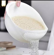 Rice Washer & Strainer Bowl